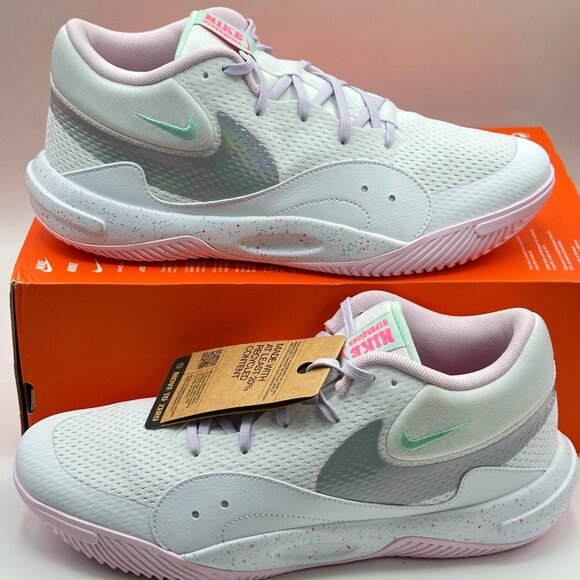 Nike Other - Men's Size 9.5= Women Size 11 Nike Hyperquick SE White Pink Foam Violet Mist
